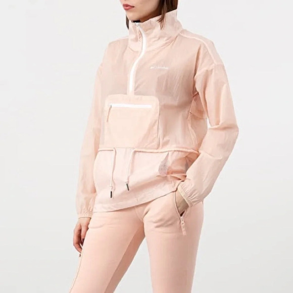 Columbia Berg Lake Anorak in light peach  colour XS - Picture 12 of 13